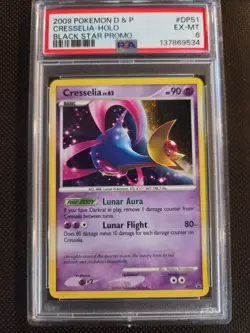 CRESSELIA-HOLO- 2009 POKEMON D&P- #DP51- PSA EX-MT 6 - Image 1