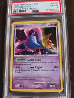 CRESSELIA-HOLO- 2009 POKEMON D&P- #DP51- PSA EX-MT 6 - Image 5