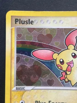 Pokemon Plusle 69/101 Hidden Legends Reverse Holo Rare HOLO BLEED - Image 3