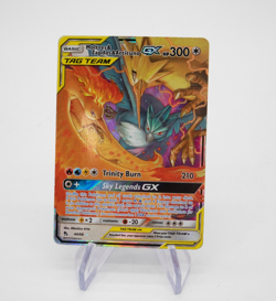 Moltres Zapdos and Articuno GX 44/68 Pokemon Hidden Fates MP - Image 1
