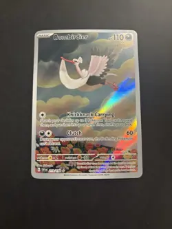 Bombirdier 219/198 Pokemon Scarlet and Violet Full Art Illustration Rare NM - Image 1