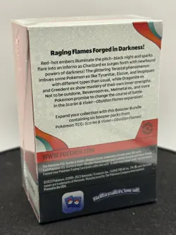 Pokemon TCG Obsidian Flames Booster Bundle SEALED 6 Packs - Image 2