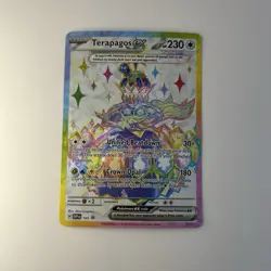 Pokemon Terapagos EX 165 SV Black Star Promos Full Art Holo Promo - Image 2