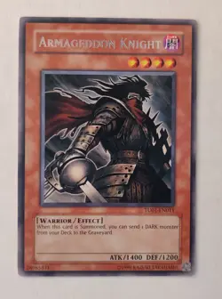 Armageddon Knight TU01-EN011 Turbo Pack Booster One Yu-Gi-Oh! - Image 1