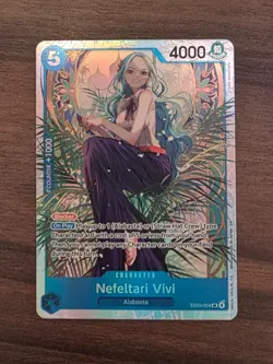 One Piece TCG Nefeltari Vivi EB03-024 SR Heroines Edition Foil Nm - Image 1