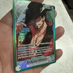 ONE PIECE The Azure Sea's Seven DRACULE MIHAWK LEADER ALT ART OP14-020 ENGLISH - Image 2