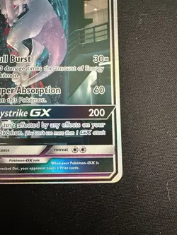 Pokemon Mewtwo GX Shining Legends Holo Card 78/73 Near Mint Condition - Image 3