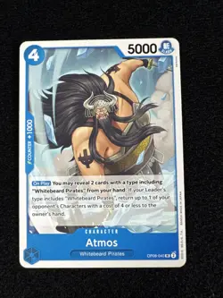 Atmos - OP08-040 - VLP Uncommon Regular - Two Legends One Piece Card - Image 1