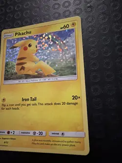 Pikachu 006/012 McDonald's 2019 Holo Pokemon TCG Card T04 - Image 3
