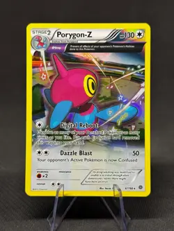 Porygon-Z 67/98 Reverse Holo Rare XY Ancient Origins Pokemon Card NM - Image 1