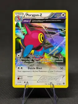Porygon-Z 67/98 Reverse Holo Rare XY Ancient Origins Pokemon Card NM - Image 3