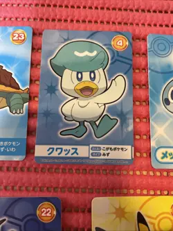 set of 7 Japanese Pokemon Card Pikachu Bandai Namco Amusement Mega Get c868 - Image 4