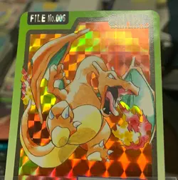 Pokemon Card Carddass Prism Holo No.006 Charizard Japanese #241209 - Image 3