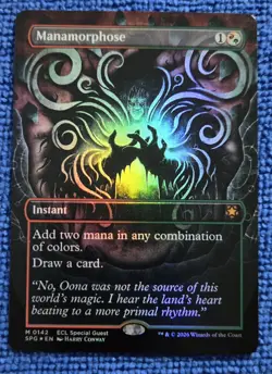 MTG 1x Manamorphose (Borderless) Special Guests Foil Magic The Gathering - Image 1