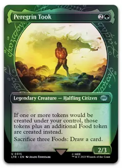 Peregrin Took (Showcase) #315 (Foil) (NM) Lord of the Rings LTR Magic MTG - Image 1