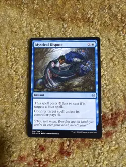 Magic the Gathering MTG Mystical Dispute (58) Throne of Eldraine NM - Image 1