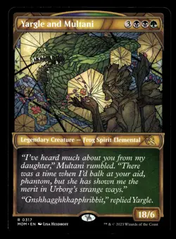 Yargle and Multani (Showcase) 317 R March of the Machine - Image 1