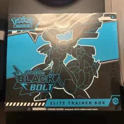 Pokemon TCG Black Bolt Elite Trainer Box ETB Brand New Sealed - Image 1