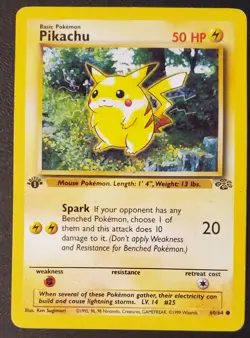 Pokemon TCG | Pikachu 60/64 1st Edition Jungle - Image 1