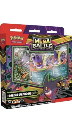 Pokemon TCG Mega Battle Deck Mega Gengar ex Sealed - Image 1