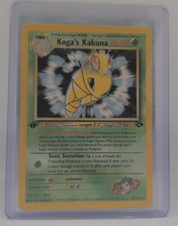 Pokemon Gym Challenge "Koga's Kakuna" 47/132 / Uncommon / MP - Image 1
