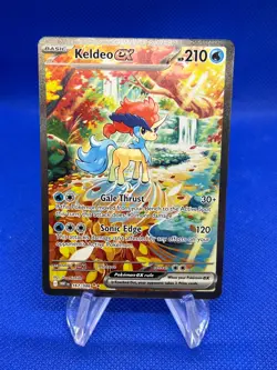 Pokemon SV White Flare Keldeo ex 167/086 Special Illustration Rare SIR NM - Image 1