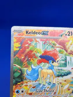 Pokemon SV White Flare Keldeo ex 167/086 Special Illustration Rare SIR NM - Image 3