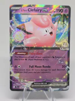 Pokemon Lillie's Clefairy ex - 056/159 - SV09: Journey Together (JTG) - Image 1