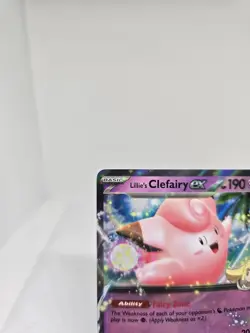 Pokemon Lillie's Clefairy ex - 056/159 - SV09: Journey Together (JTG) - Image 3