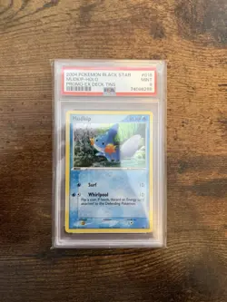 PSA 9 MINT Mudkip Holo #018 Pokemon Black Star Promo EX Deck Tins Low Pop - Image 2