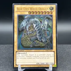 Blue Eyes White Dragon YSKR-EN001 1st Edition Ultimate Rare Yugioh Card #B - Image 1