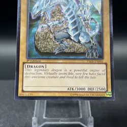 Blue Eyes White Dragon YSKR-EN001 1st Edition Ultimate Rare Yugioh Card #B - Image 2