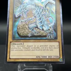Blue Eyes White Dragon YSKR-EN001 1st Edition Ultimate Rare Yugioh Card #B - Image 3