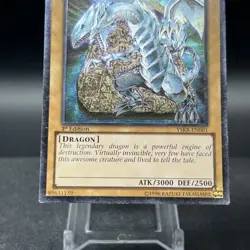 Blue Eyes White Dragon YSKR-EN001 1st Edition Ultimate Rare Yugioh Card #A - Image 2