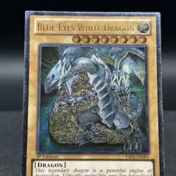 Blue Eyes White Dragon YSKR-EN001 1st Edition Ultimate Rare Yugioh Card #A - Image 4