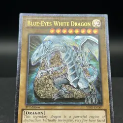 Blue Eyes White Dragon YSKR-EN001 1st Edition Ultimate Rare Yugioh Card #A - Image 5