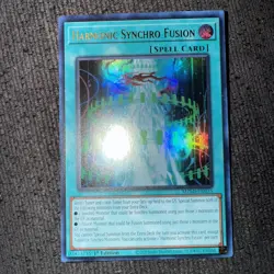 Yugioh - Maze of Millennia Harmonic Synchro Fusion MZMI-EN035 1st Edition ULTRA - Image 1