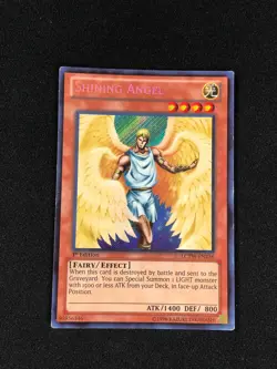 YUGIOH SHINING ANGEL LCYW-EN236 1ST SECRET PLAY/EDGEWARE - Image 1