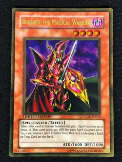 Yugioh Breaker the Magical Warrior GLD1-EN014 Gold (LP) - Image 1