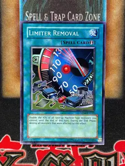 Yugioh Limiter Removal RP02-EN015 Super Rare LP - Image 1