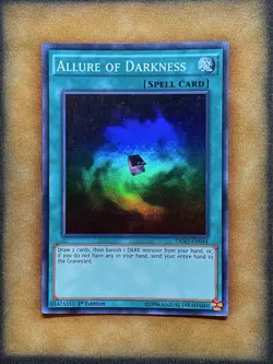 Yugioh Allure Of Darkness DESO-EN044 Super Rare 1st Ed LP - Image 1