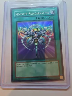 Monster Reincarnation RDS-EN045 Yugioh TCG Super Rare LP - Image 3