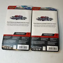 Pokemon TCG Blister Pack Set Paradox Rift Glimmora Ceruledge 2023 Cards - Image 2