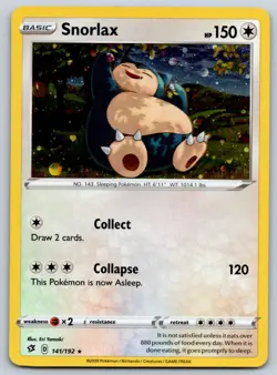 Snorlax - (Cosmos Holo) Promo Miscellaneous Cards & Products 141/192 NM - Image 1