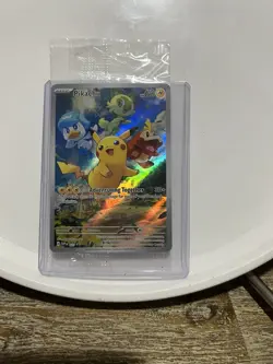 Pokemon TCG Pikachu – 027 Pokemon Centre exclusive stamp promo card sealed #027 - Image 1