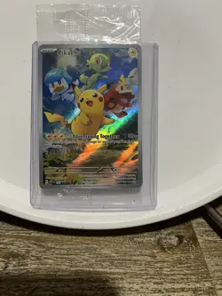 Pokemon TCG Pikachu – 027 Pokemon Centre exclusive stamp promo card sealed #027 - Image 3