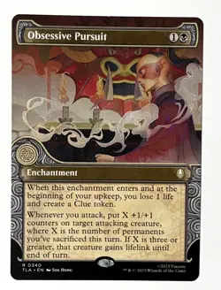 Obsessive Pursuit - Showcase Regular - MTG Avatar - TLA 340 - Image 1