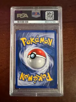 Pokemon League Black Star Surfing Pikachu Promo #28 PSA9 Cert # 68473798 - Image 4