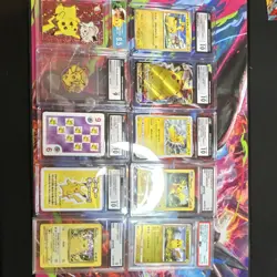 Pokemon Pikachu Slab Lot x10 - Image 1