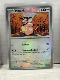 Miltank 081/131 Pokemon Prismatic Evolutions Master Ball Reverse Holo NM - Image 1
